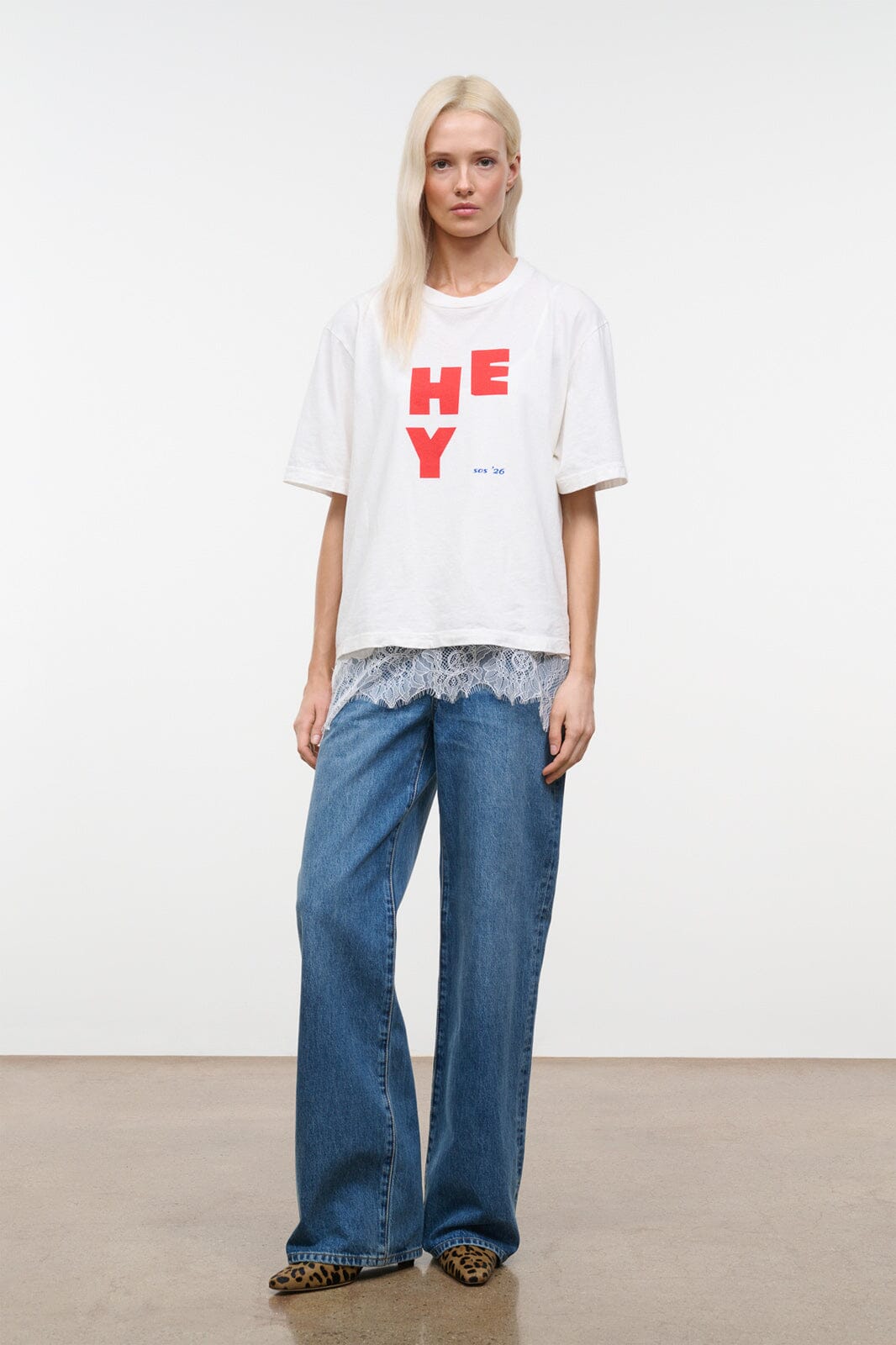 STAUD Clothing|New In Liam Relaxed Tee Hey