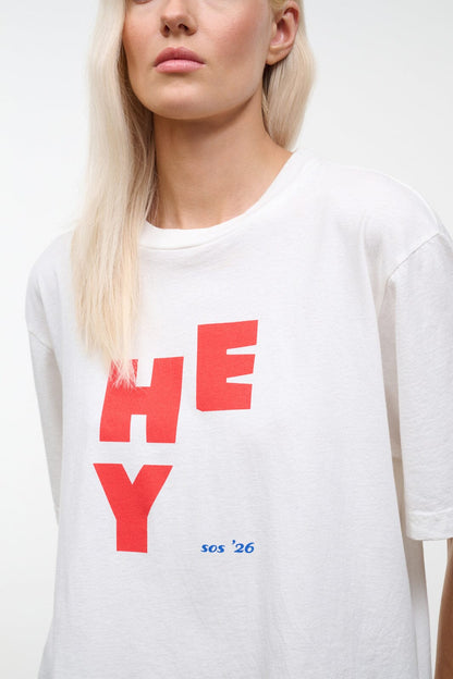 STAUD Clothing|New In Liam Relaxed Tee Hey