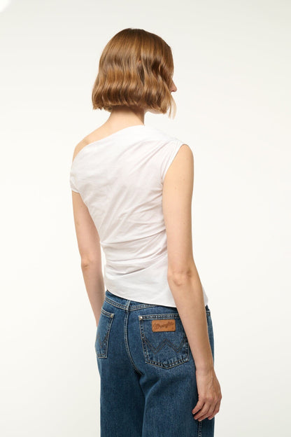 STAUD Clothing Su26 Phare Top White