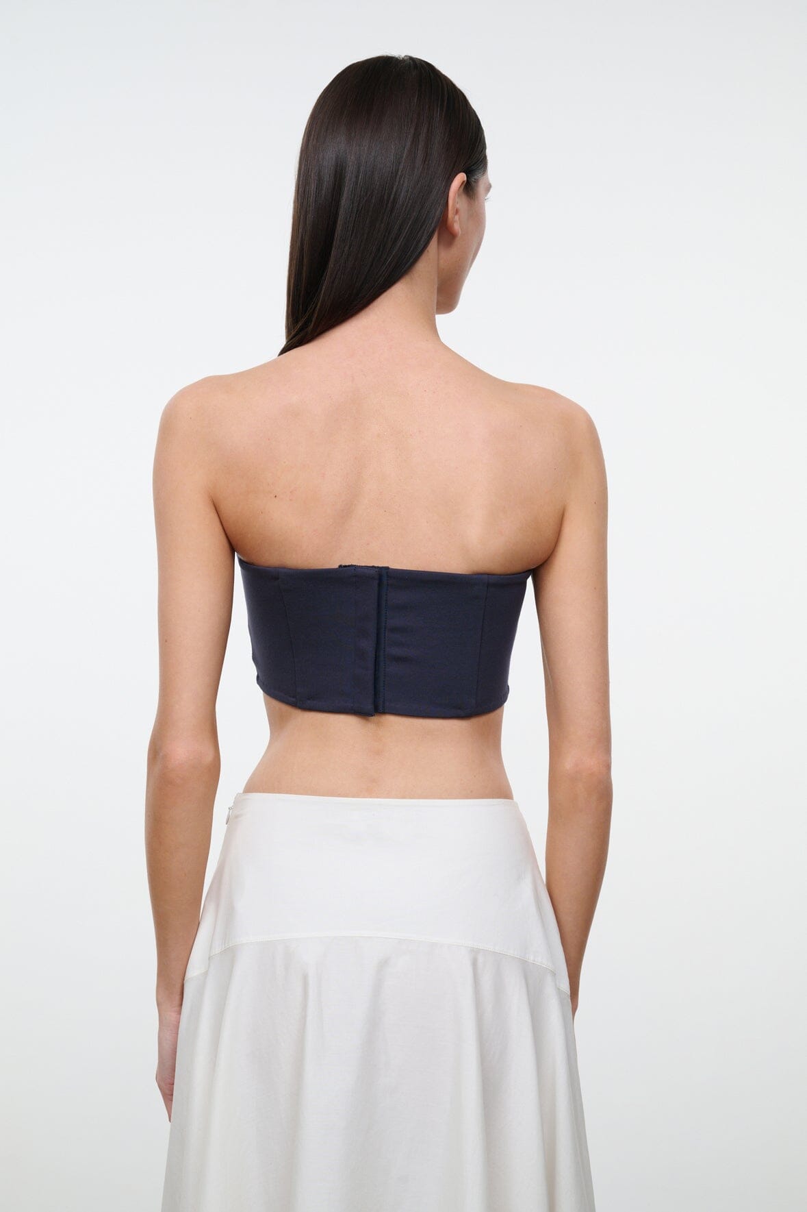 STAUD Clothing Tommy Tube Top Spf 0