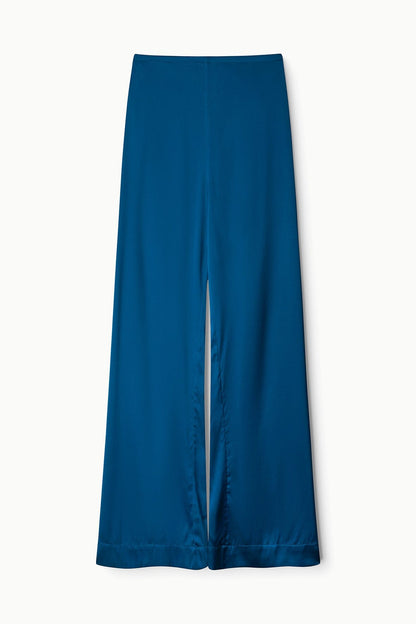 STAUD Clothing|New In Stroll Silk Pant Harbor