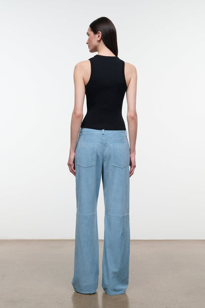 STAUD Clothing|New In Gus Suede Pant Sky