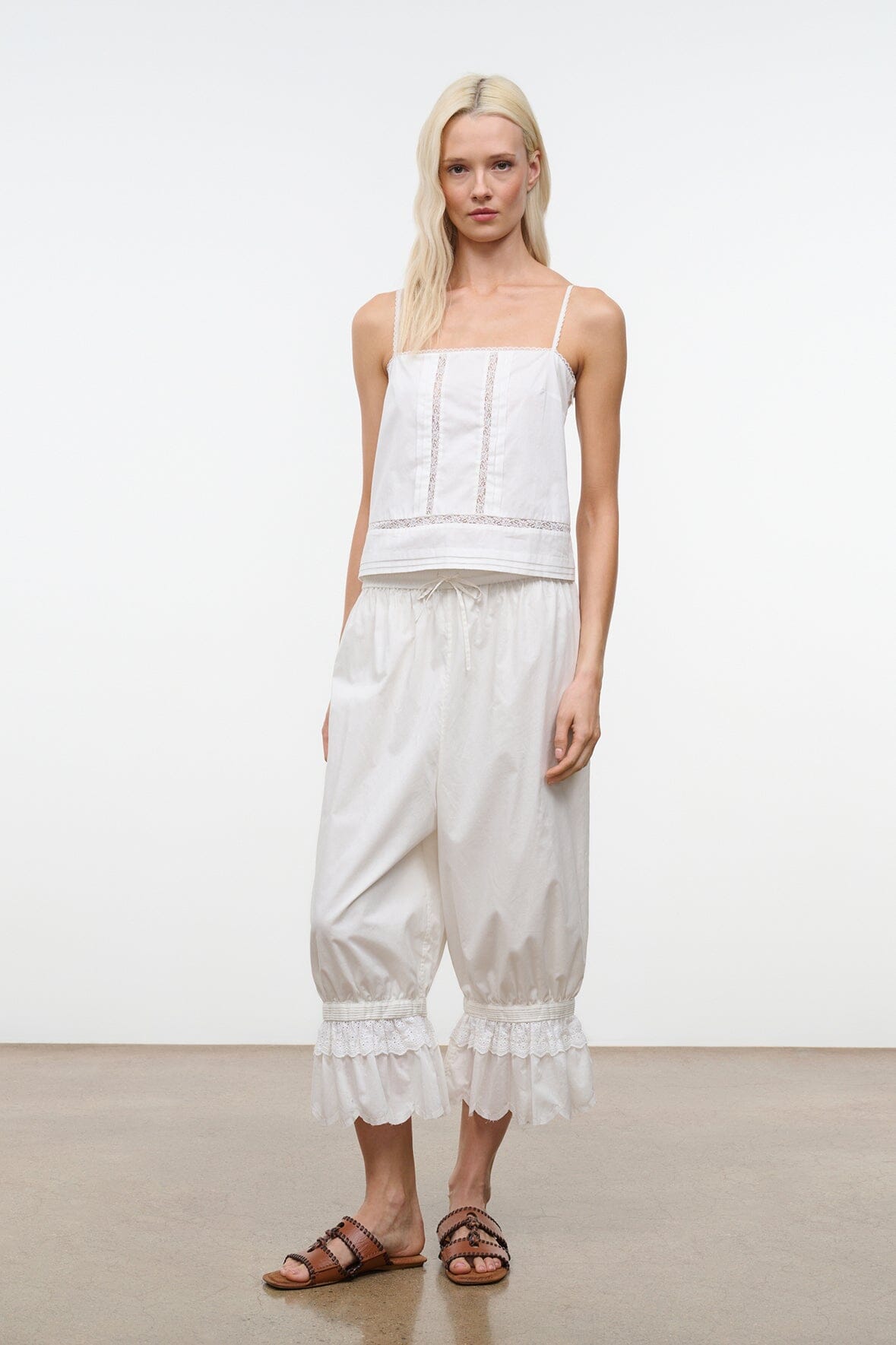 STAUD Clothing Renzo Pant Ivory