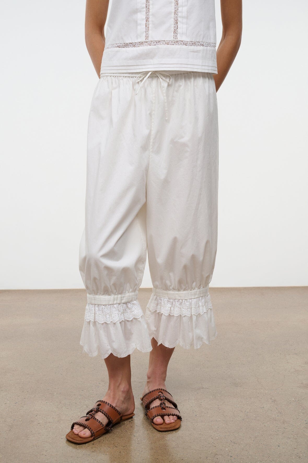 STAUD Clothing Renzo Pant Ivory