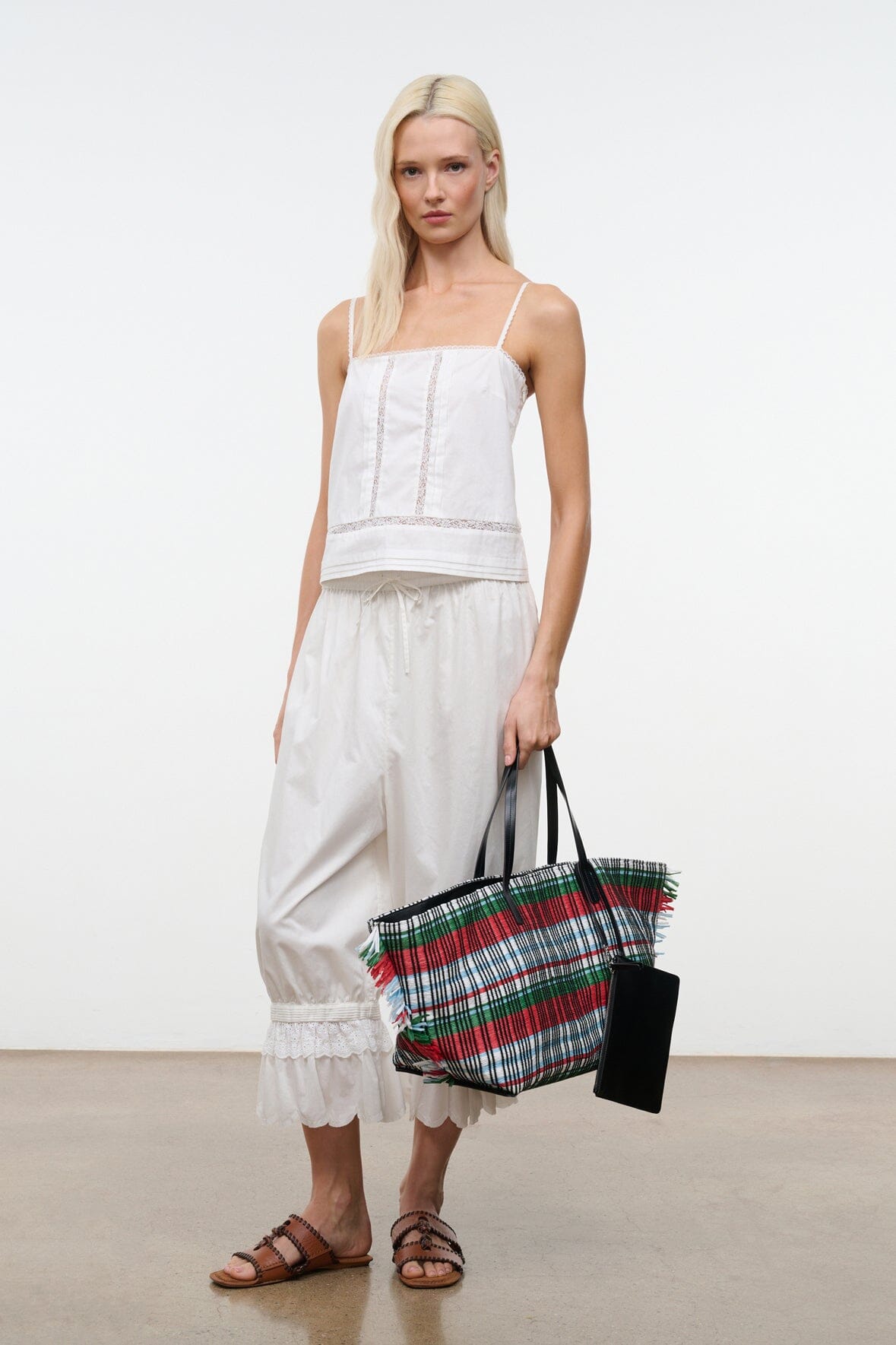 STAUD Clothing Renzo Pant Ivory