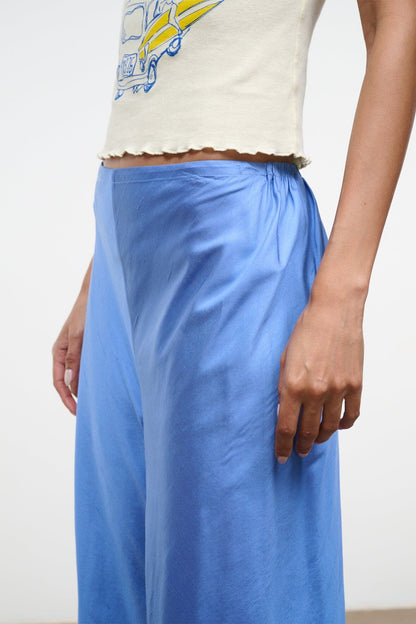 STAUD Clothing Stroll Silk Pant Coast