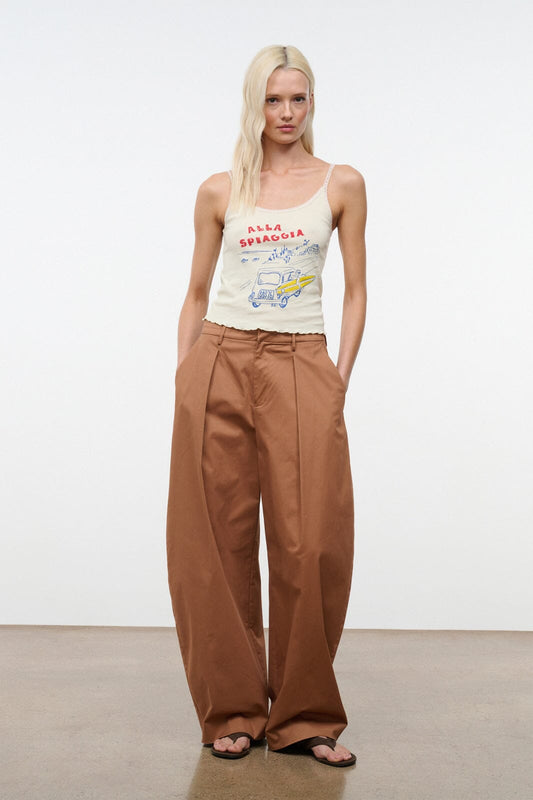 STAUD Clothing|New In Elias Pant Carob