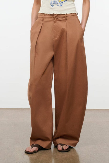 STAUD Clothing|New In Elias Pant Carob