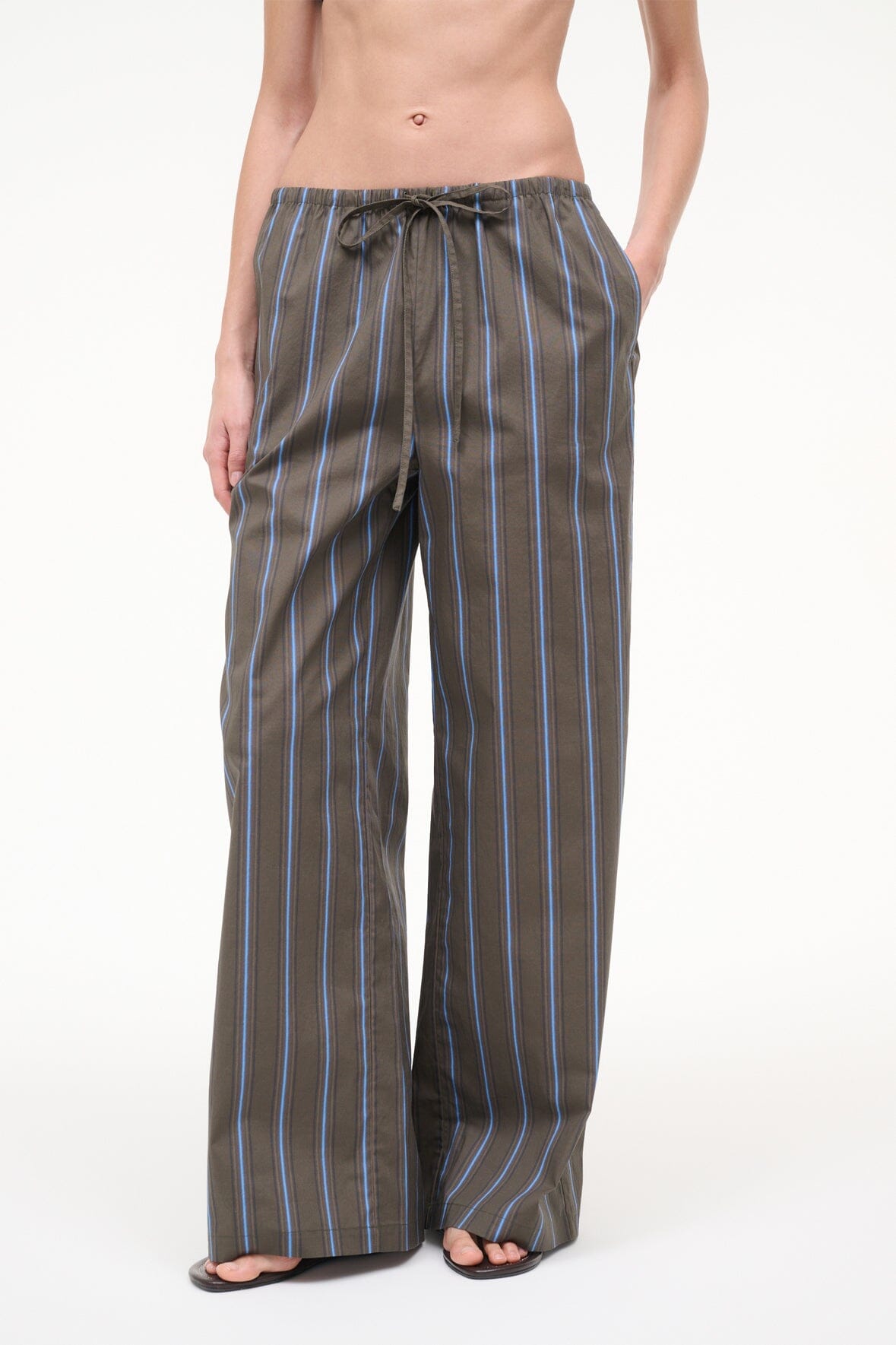 STAUD Clothing Mateo Pant Huntington Stripe