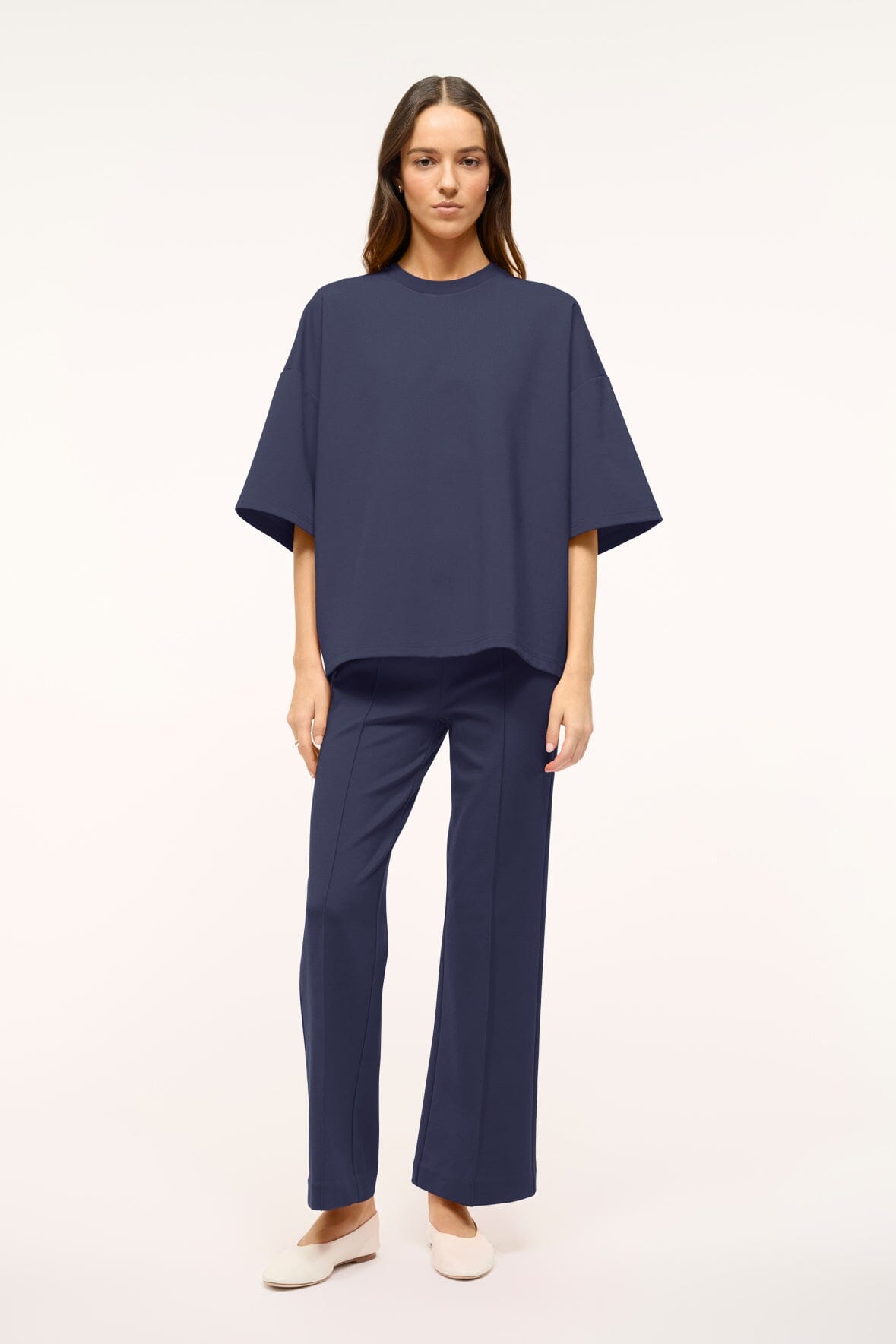 STAUD Clothing Knack Pant Navy 1