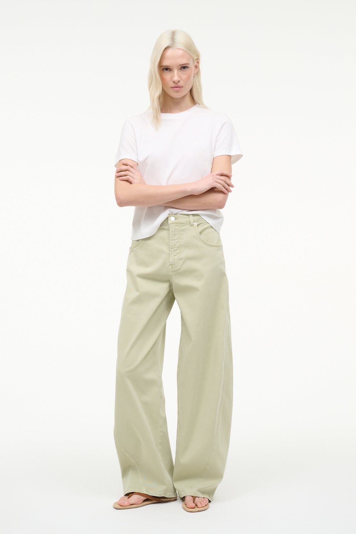 STAUD Clothing Harrison Pant Eucalyptus