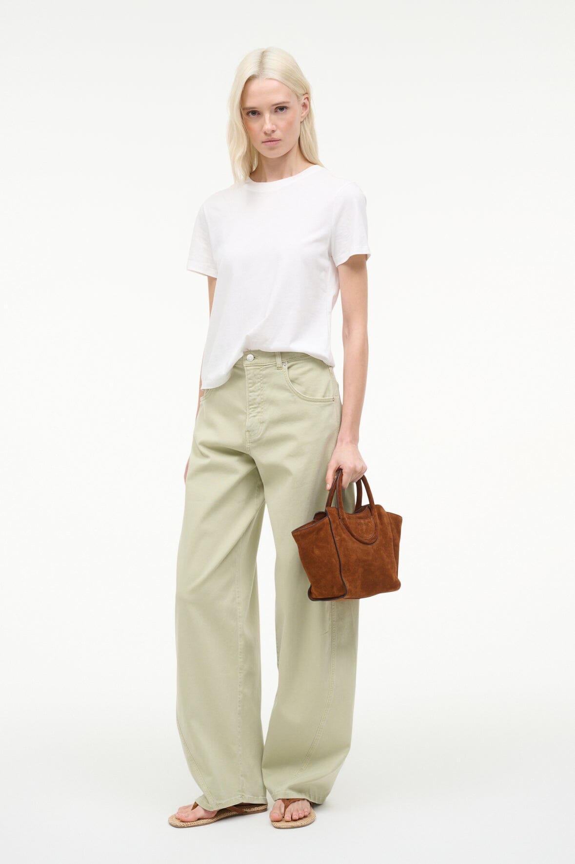 STAUD Clothing Harrison Pant Eucalyptus