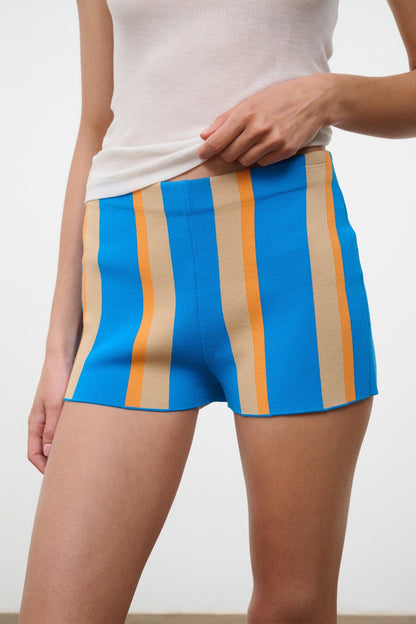 STAUD Clothing|New In Mare Short Sole Stripe
