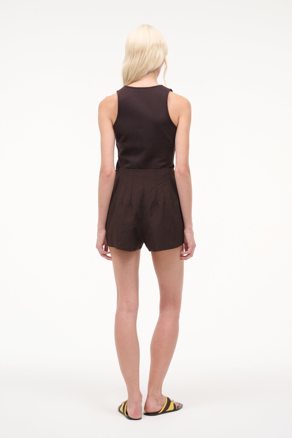 STAUD Clothing Magpie Short Earth