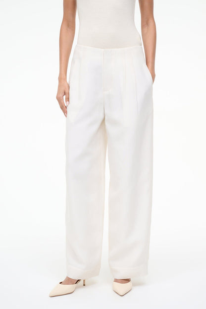 STAUD Clothing|Dresses Pierre Pant Ivory