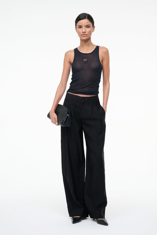 STAUD Clothing Pierre Pant Black