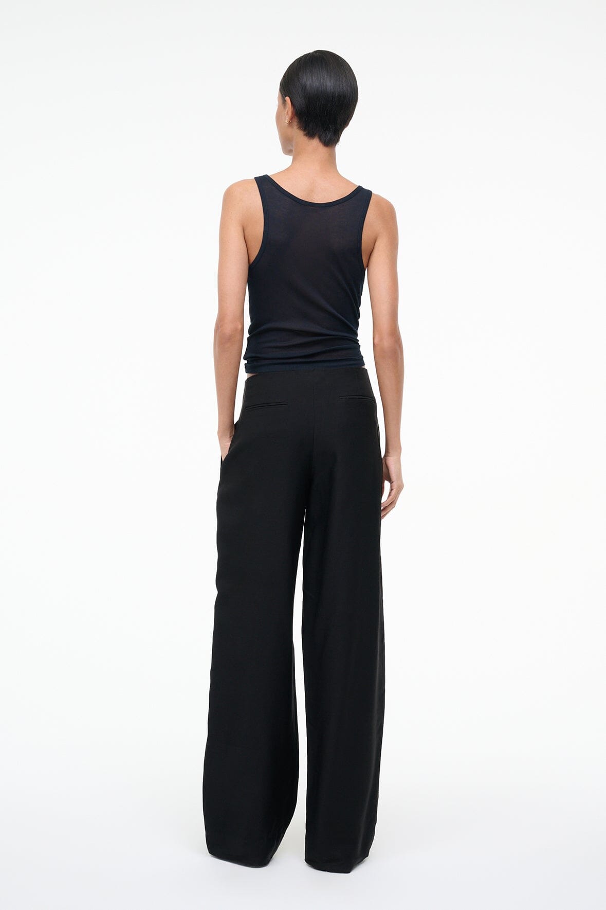 STAUD Clothing Pierre Pant Black