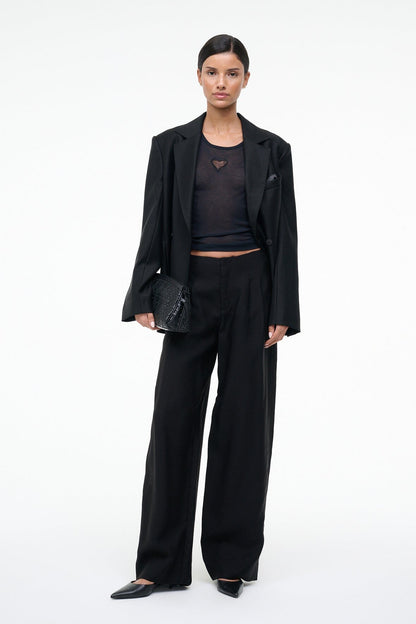 STAUD Clothing Pierre Pant Black