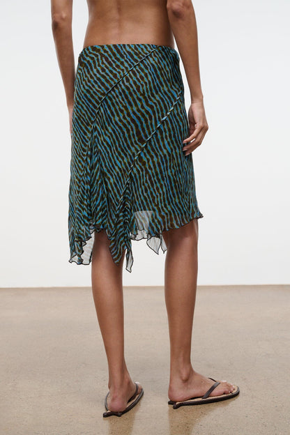 STAUD Clothing|New In Reannah Skirt Tidal Shell