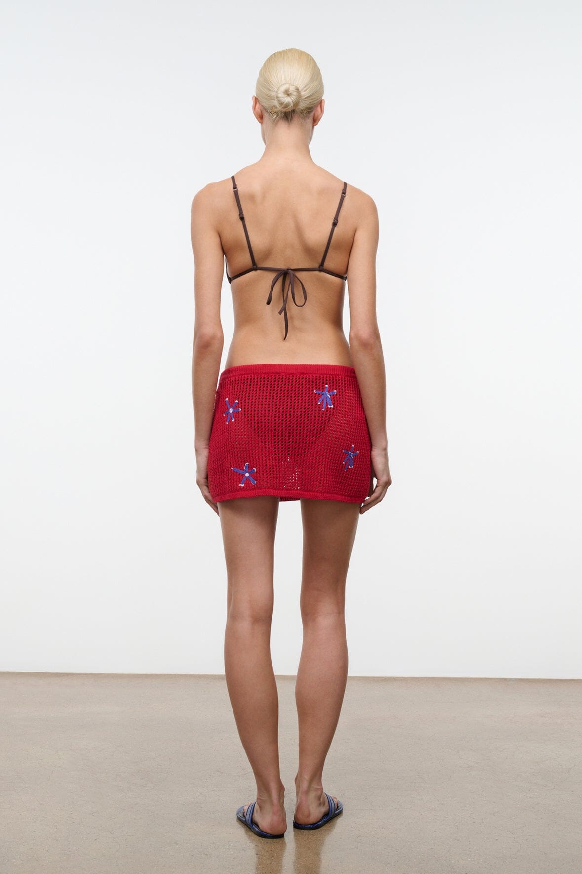 STAUD Clothing|New In Zya Mini Skirt Painted Foulard