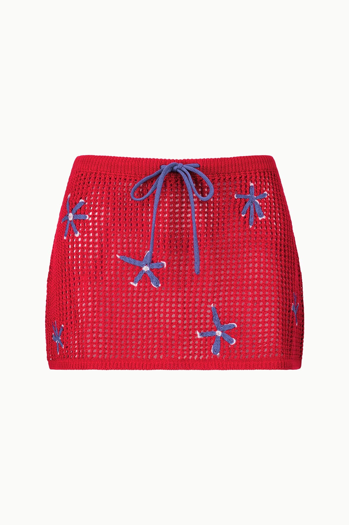 STAUD Clothing|New In Zya Mini Skirt Painted Foulard