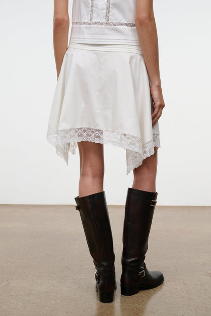 STAUD Clothing Layla Skirt Ivory