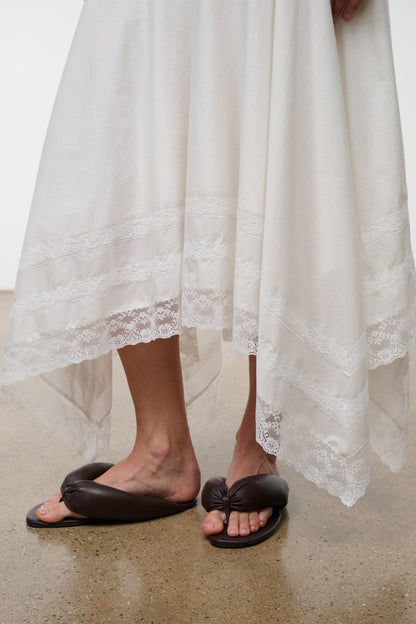 STAUD Clothing Ainsley Skirt Ivory