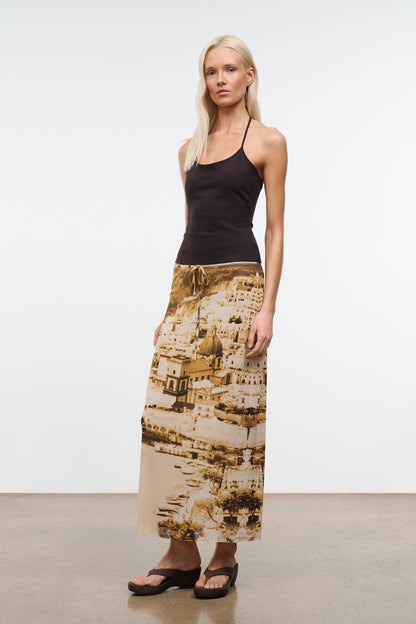STAUD Clothing|New In Porta Skirt Cliffside