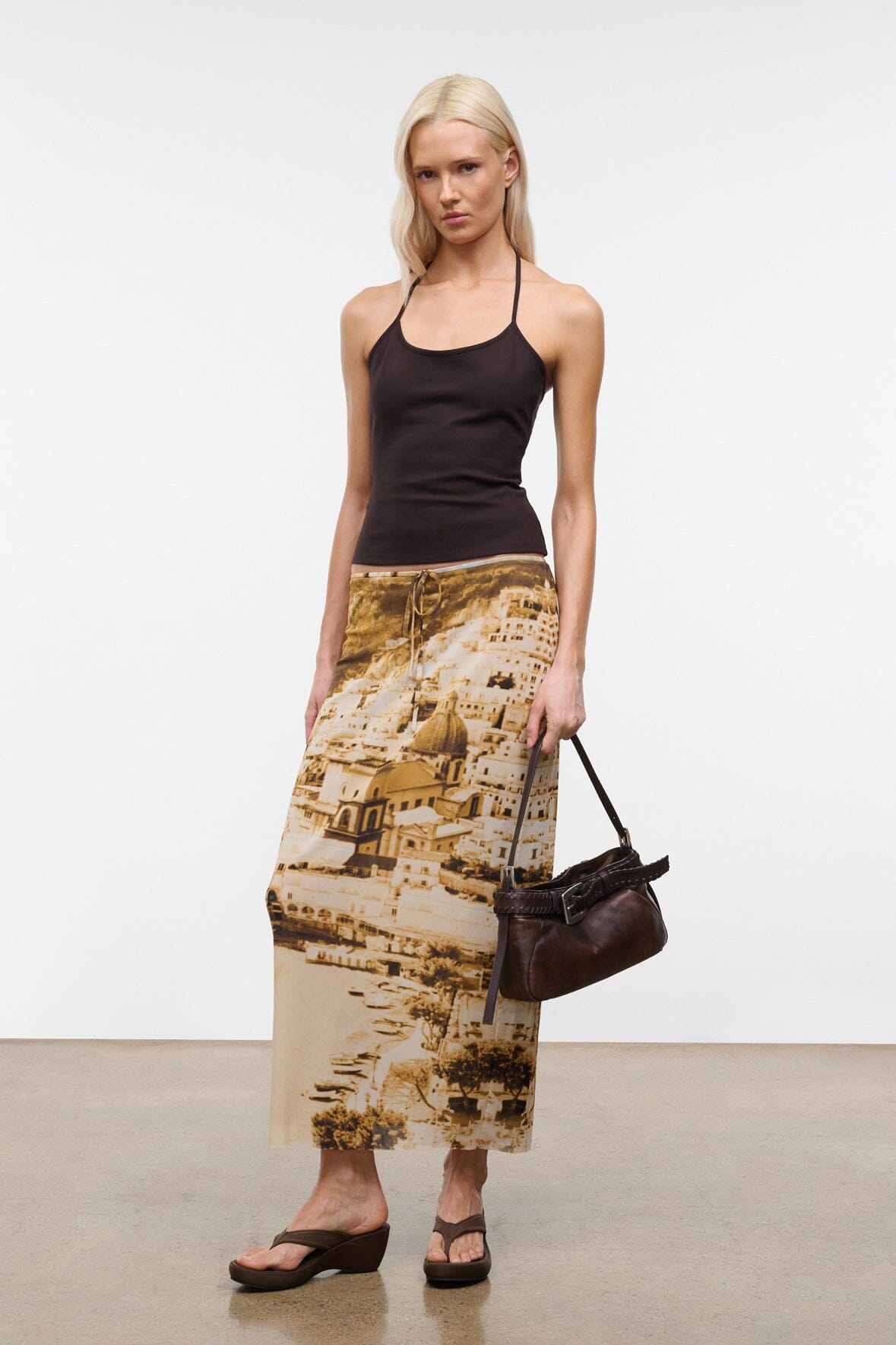 STAUD Clothing|New In Porta Skirt Cliffside