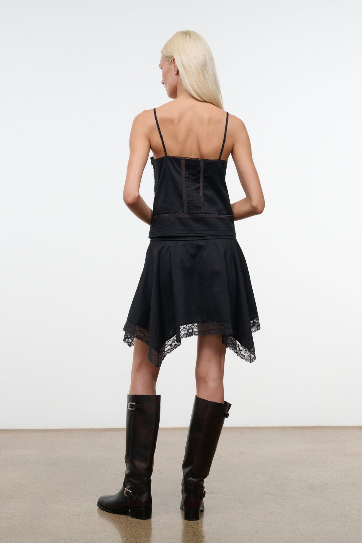 STAUD Clothing Layla Skirt Black