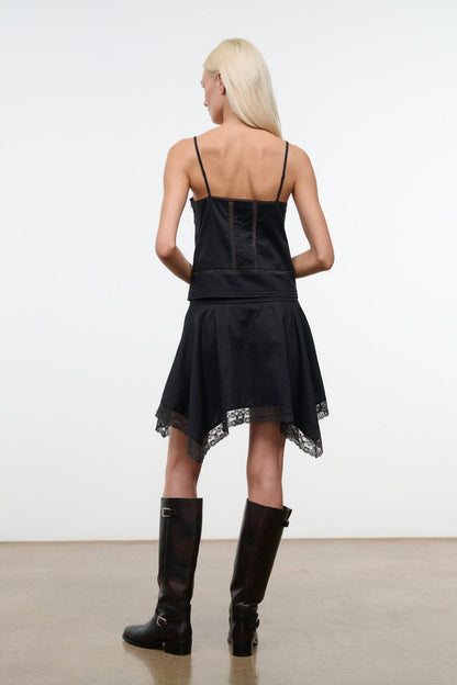 STAUD Clothing Layla Skirt Black