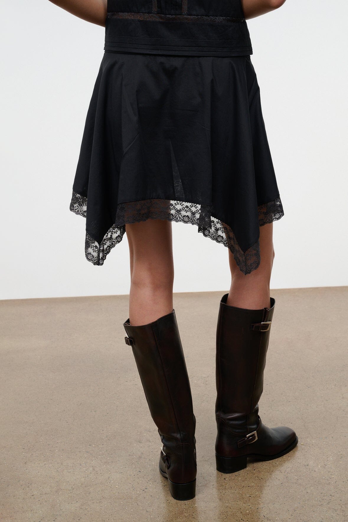 STAUD Clothing Layla Skirt Black