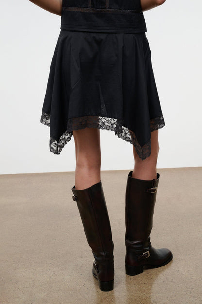 STAUD Clothing Layla Skirt Black