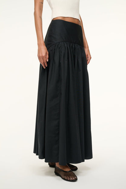 STAUD Clothing Procida Skirt Black 1