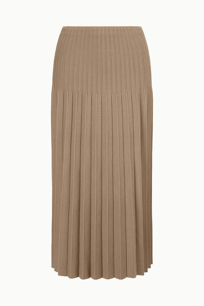 STAUD Clothing Lena Skirt Taupe