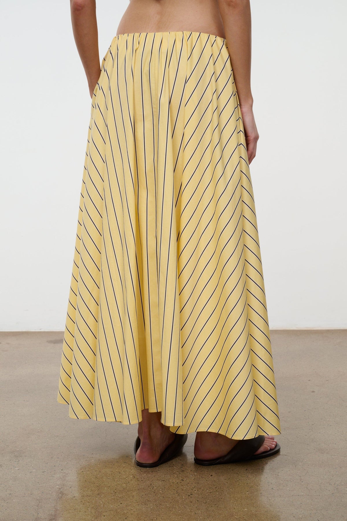 STAUD Clothing Milano Skirt Monday Stripe