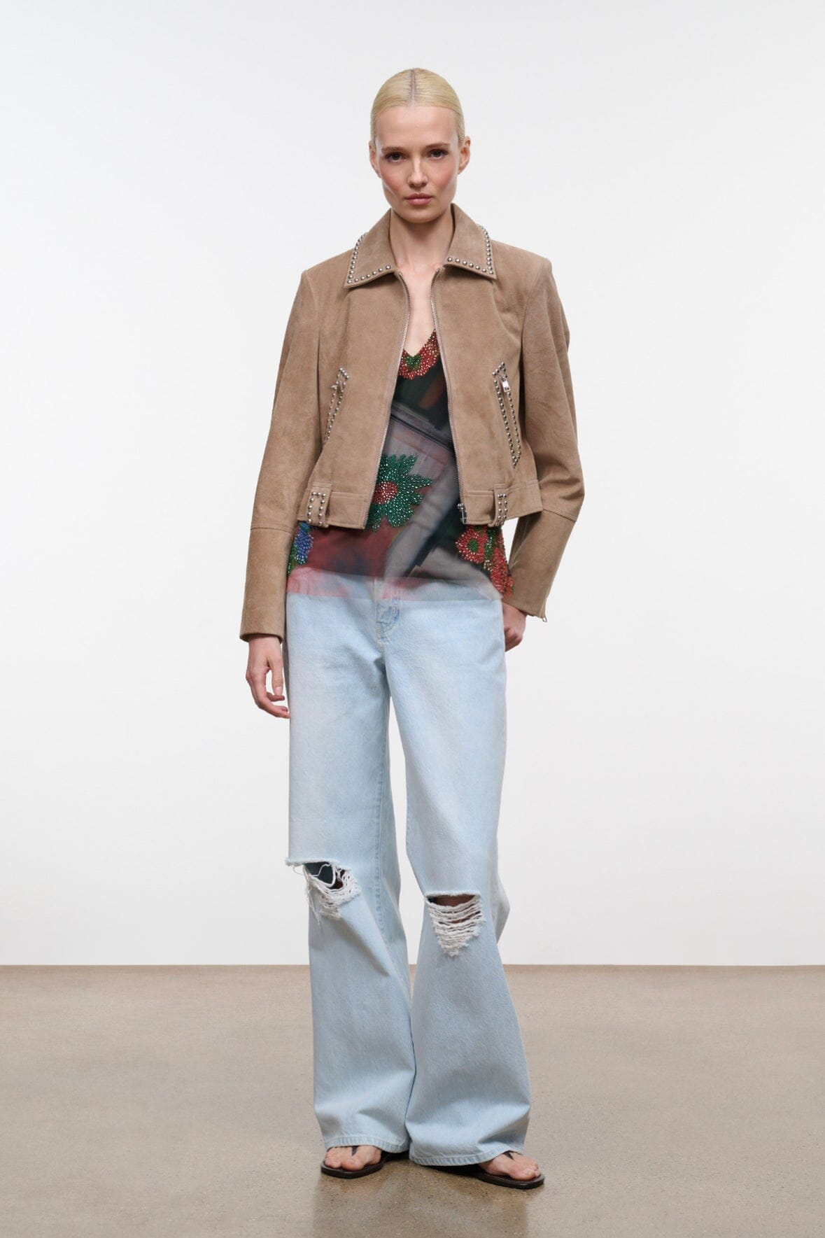 STAUD Clothing|New In Hugo Suede Jacket Dune