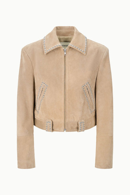 STAUD Clothing|New In Hugo Suede Jacket Dune
