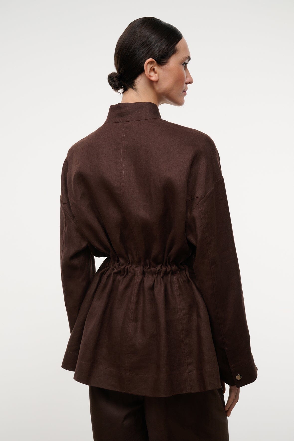 STAUD Clothing|New In Reed Linen Jacket Root