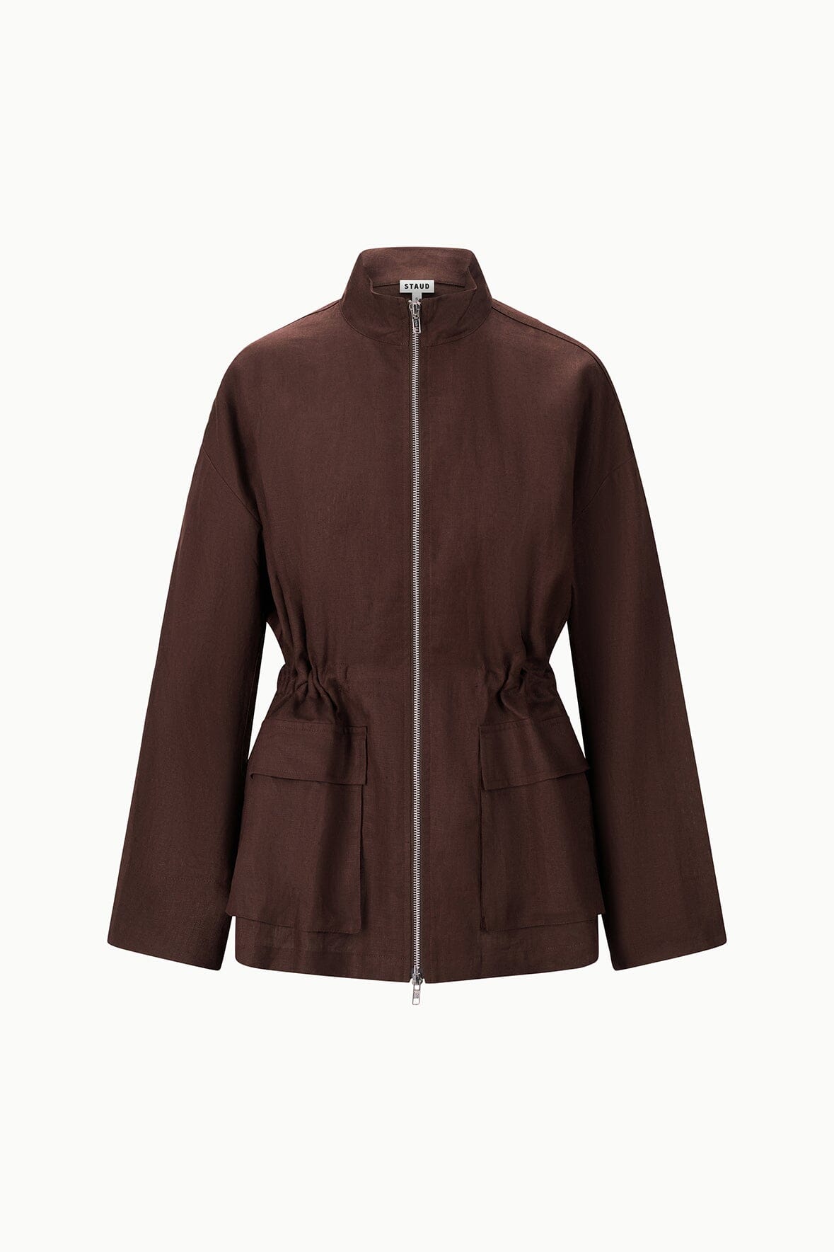STAUD Clothing|New In Reed Linen Jacket Root