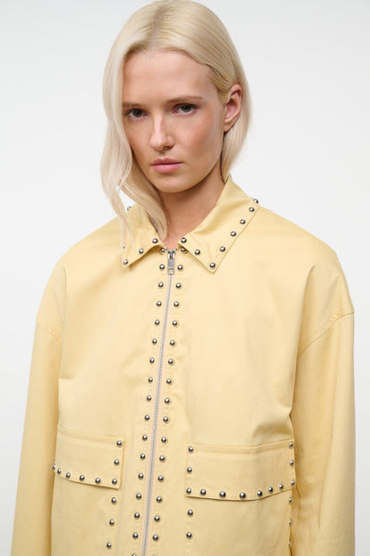 STAUD Clothing|New In Clarke Jacket Butter Studs