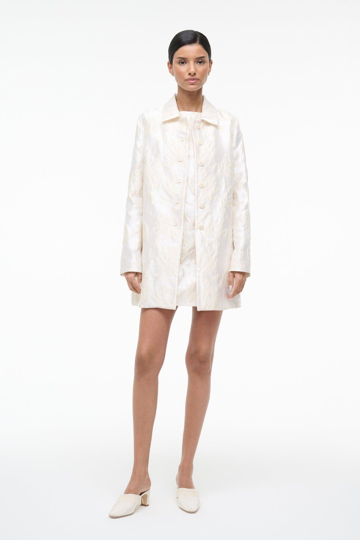 STAUD Clothing|Dresses Halton Jacket Botanica Ivory