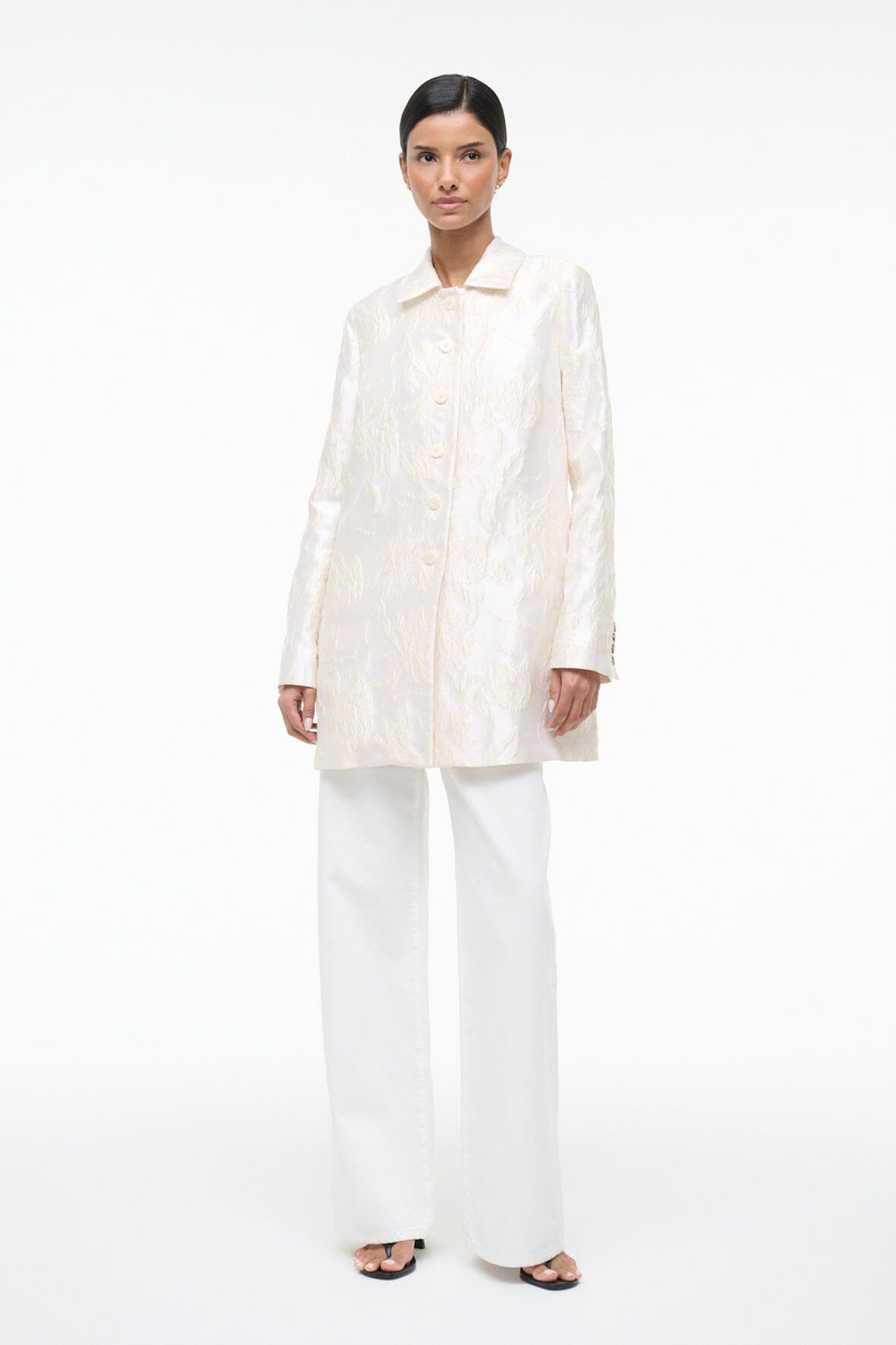 STAUD Clothing|Dresses Halton Jacket Botanica Ivory