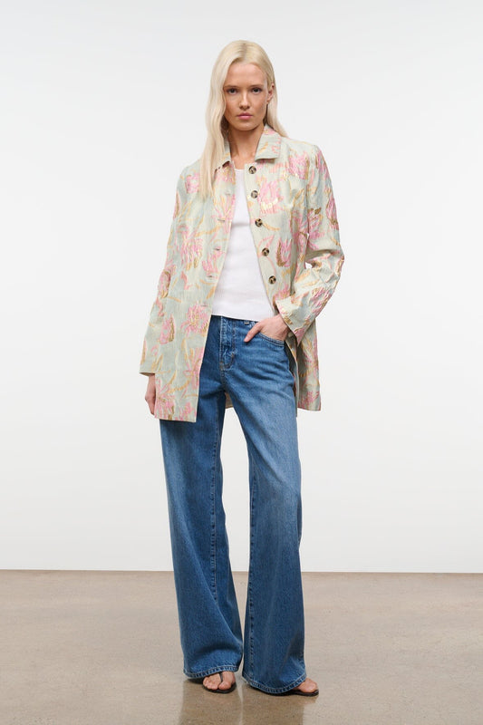 STAUD Clothing Halton Jacket Botanica Aloe