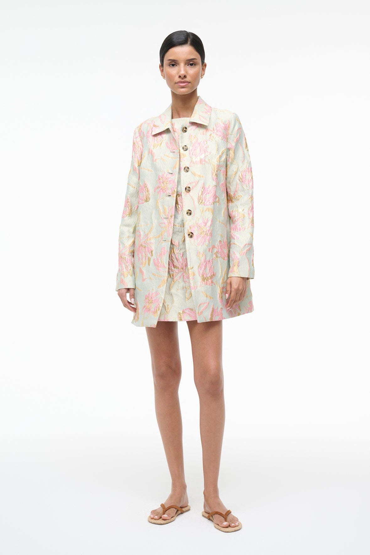 STAUD Clothing Halton Jacket Botanica Aloe