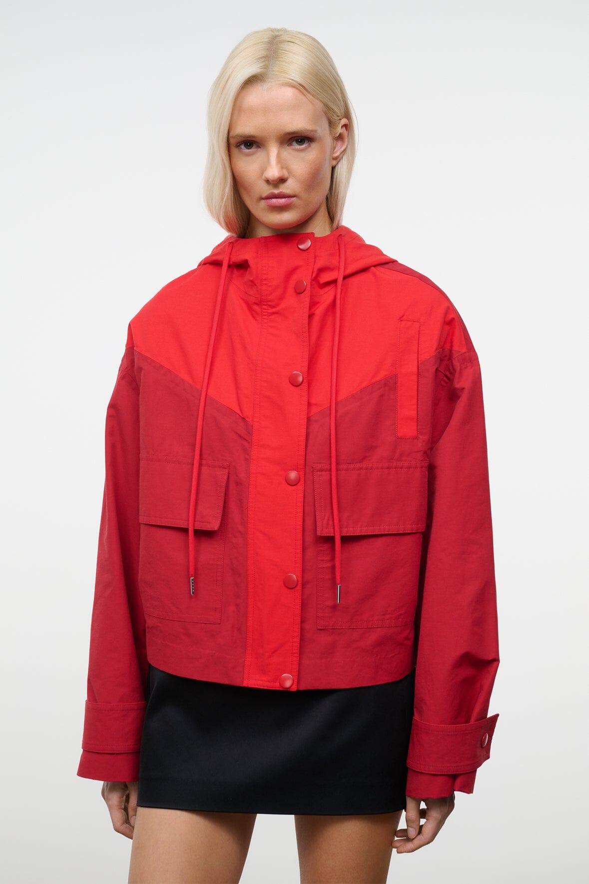 STAUD Clothing Alta Jacket Cardinal