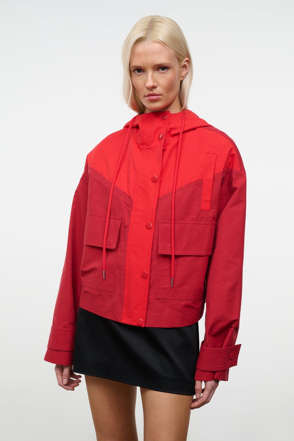 STAUD Clothing Alta Jacket Cardinal