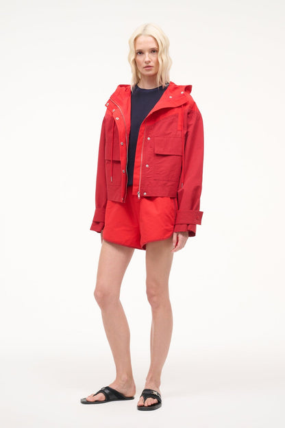 STAUD Clothing Alta Jacket Cardinal
