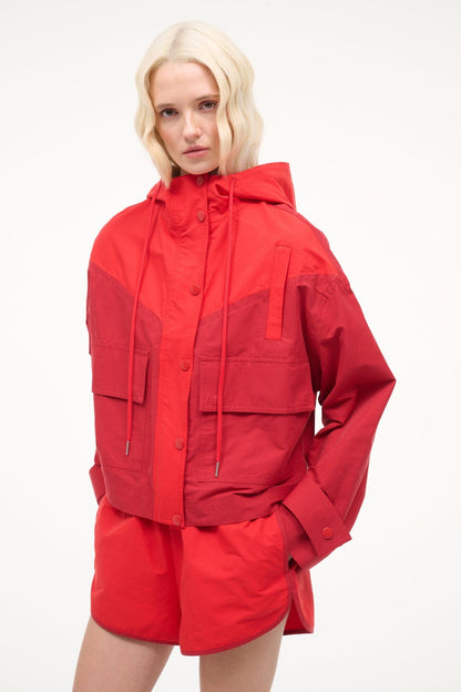 STAUD Clothing Alta Jacket Cardinal