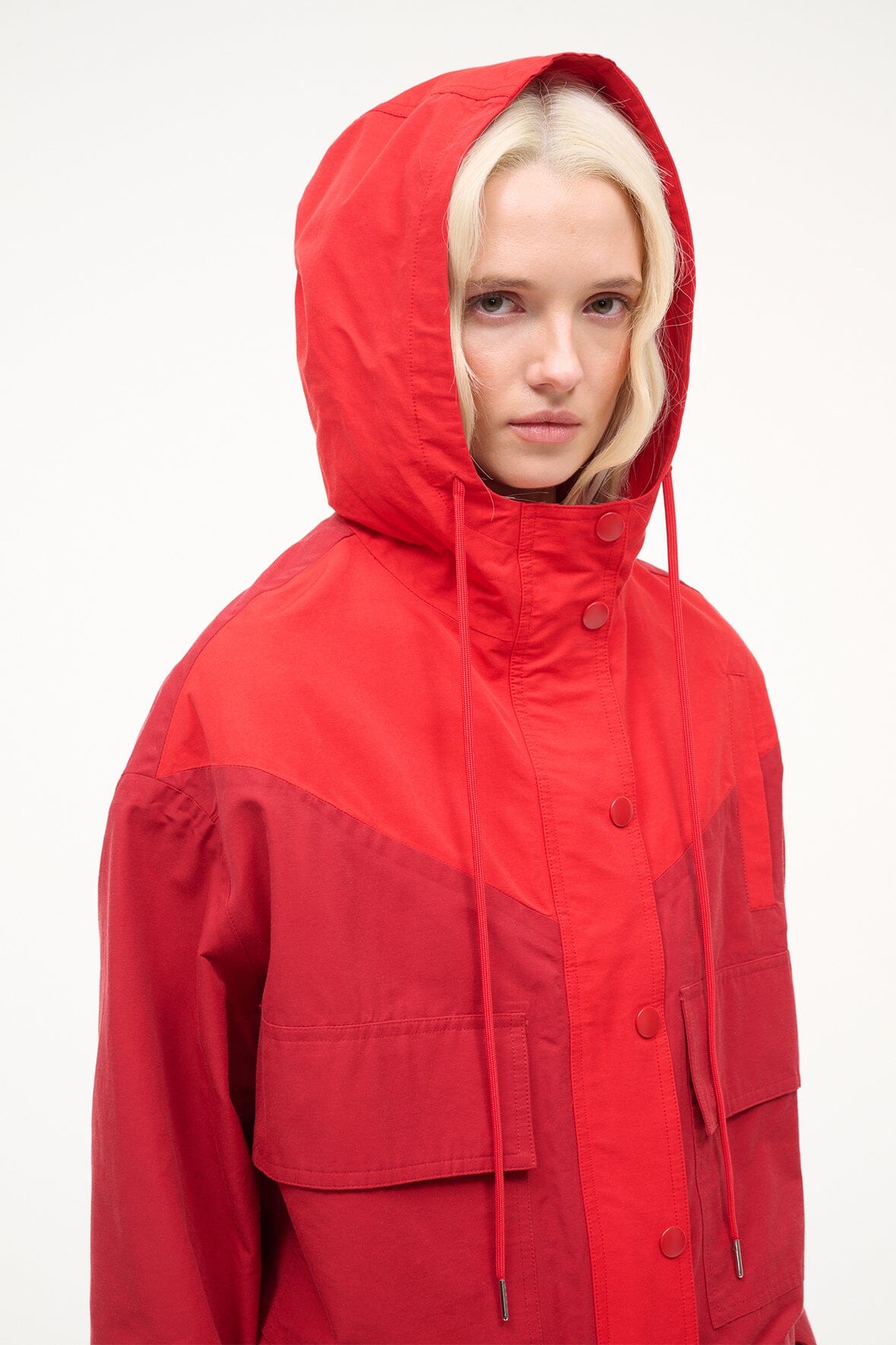 STAUD Clothing Alta Jacket Cardinal
